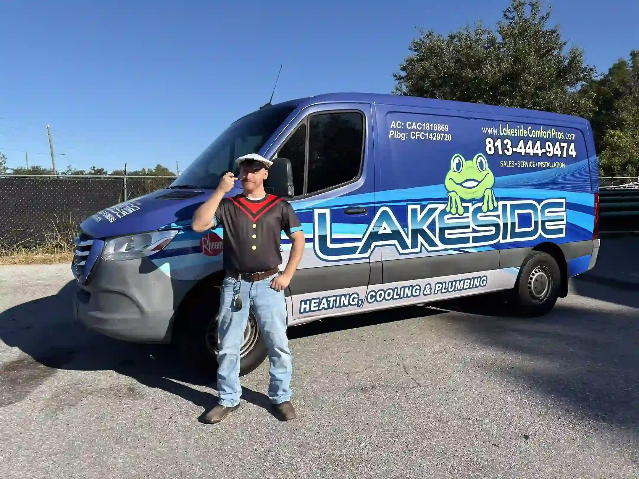 Lakeside plumbing service and water heater installation