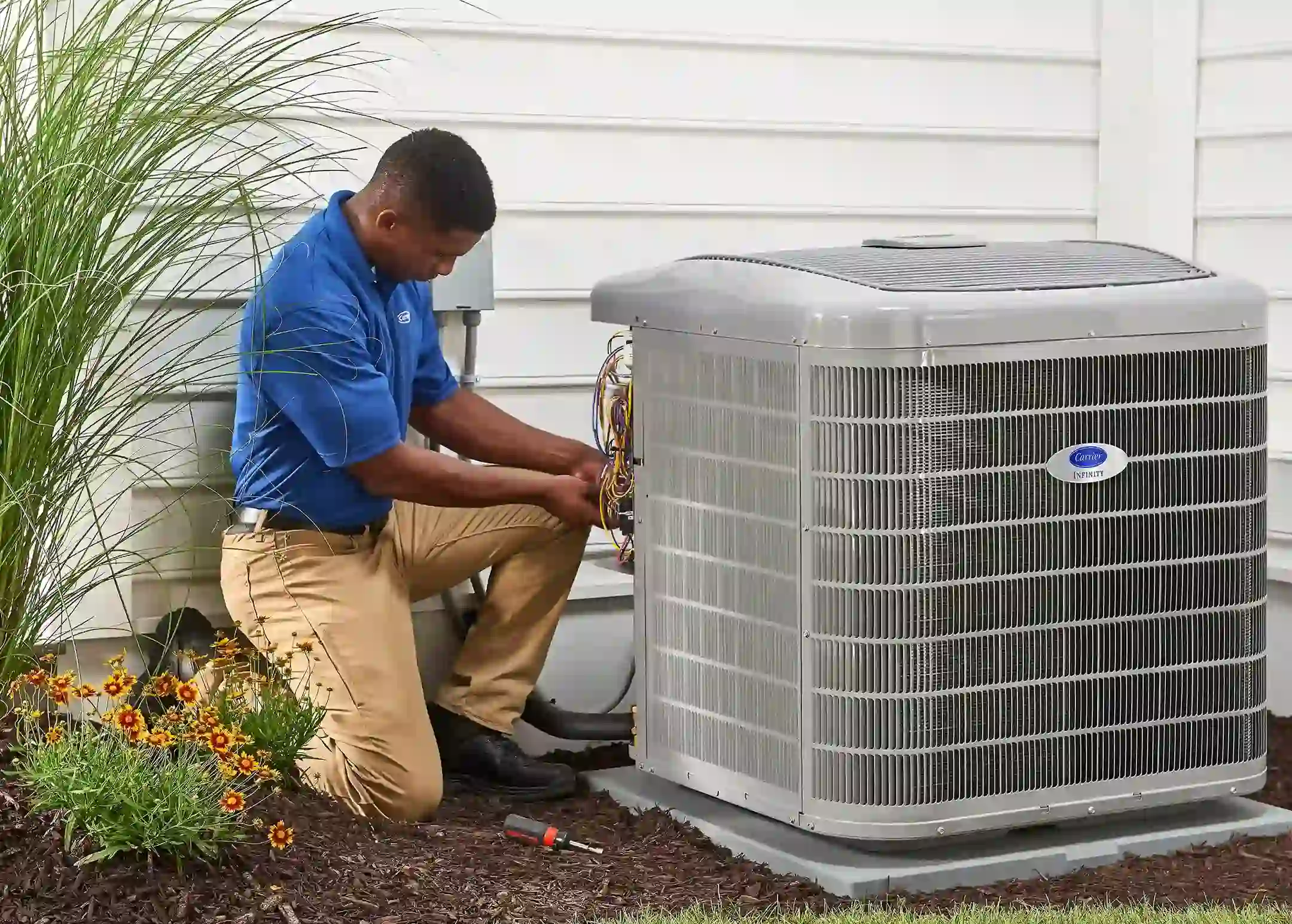 Furnace and central AC installation