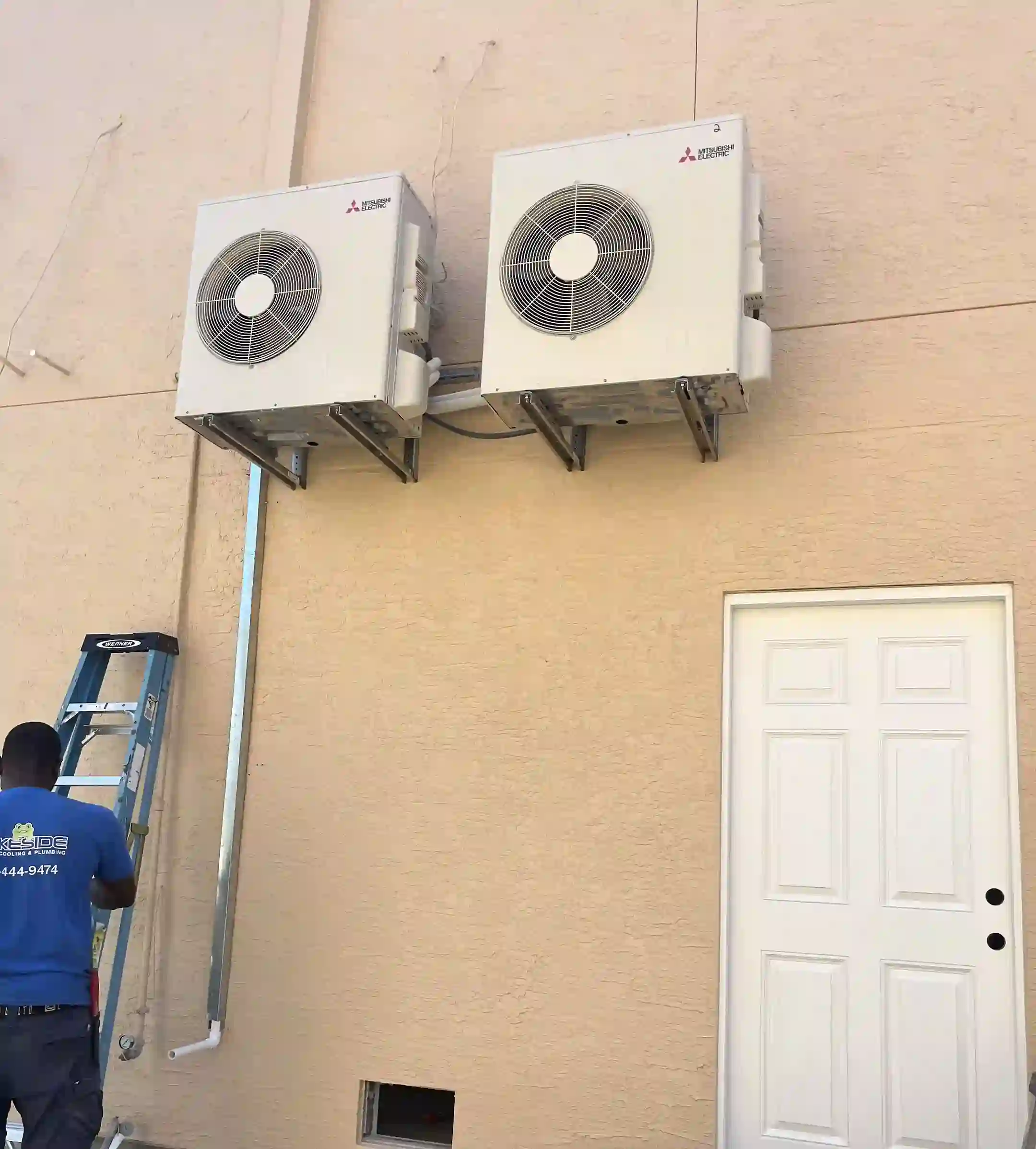 Commercial outdoor condenser units